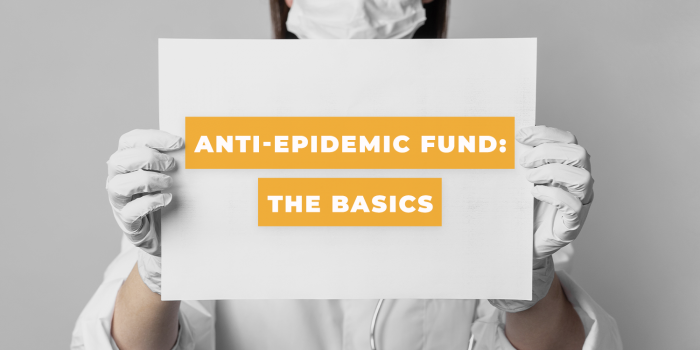 anti-epidemic fund: the basics